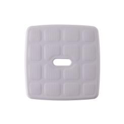 SMART Sitzauflage Grau für Duschhocker Quadrat, Sitzfläche: 30,5x30,5 cm 