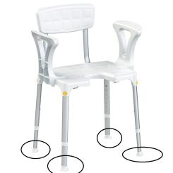 Gummifüße für Duschstuhl SMART  Set 4x 