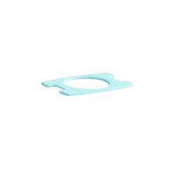 SMART Sitzauflage Blau für Toilettenstuhl, Sitzfläche: 35x46 cm 