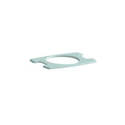 SMART Sitzauflage Grau für Toilettenstuhl, Sitzfläche: 35 x 46 cm 
